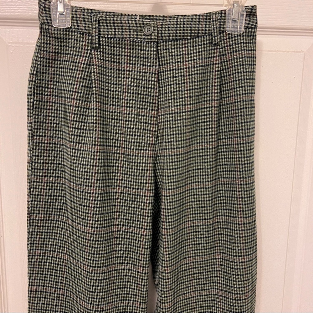 John Galt Brandy Melville Plaid Pants XS/S | Y2K Academia | 24” Waist - Picture 6 of 13